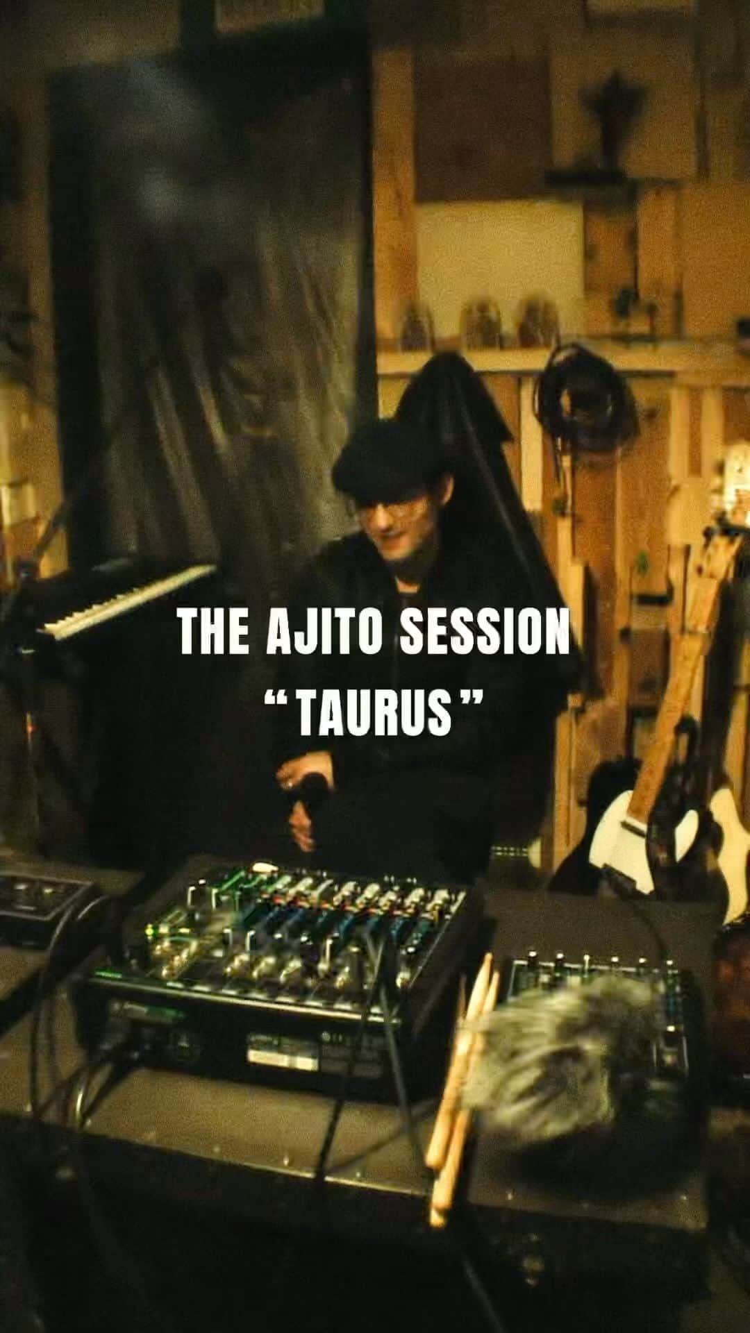 永瀬匡のインスタグラム：「THE AJITO SESSION  “TAURUS”  🎹: @takeru_pianista  📹: @amemiya_hideki  📝: @hitome.jp   #協創 #diy #studio #vocal #vocalist #piano #pianist #movie #dirctor #taurus」