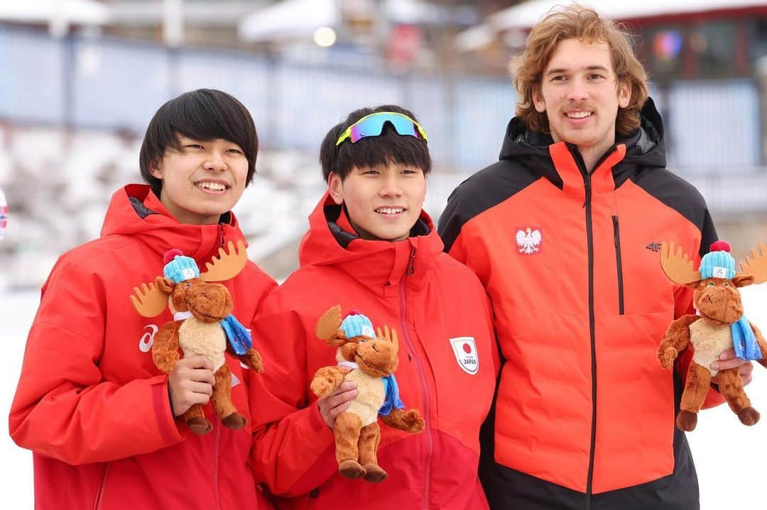 森重航のインスタグラム：「･ WUG🇺🇸 500m🥇  日本代表主将としてやりきりました！  各国の大学生との大会は新鮮でした。 競技に出られた皆さん、お疲れ様でした🇯🇵   #teamjapan  #speedskate」