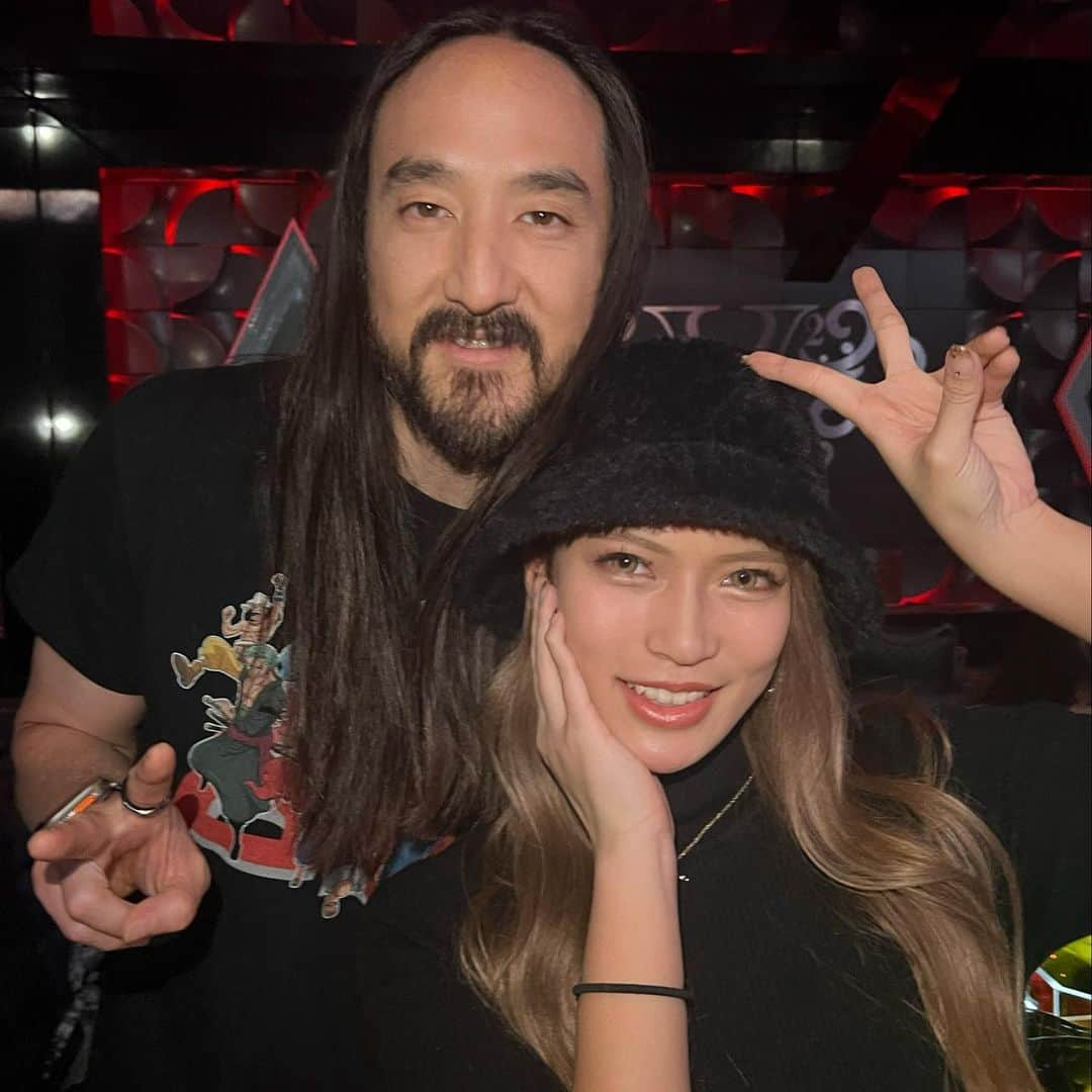 さぁちむさんのインスタグラム写真 - (さぁちむInstagram)「いい方すぎた😭😭😭♥️ ありがとうございました🥹♥️♥️  @steveaoki」1月30日 23時30分 - saaachimu1123