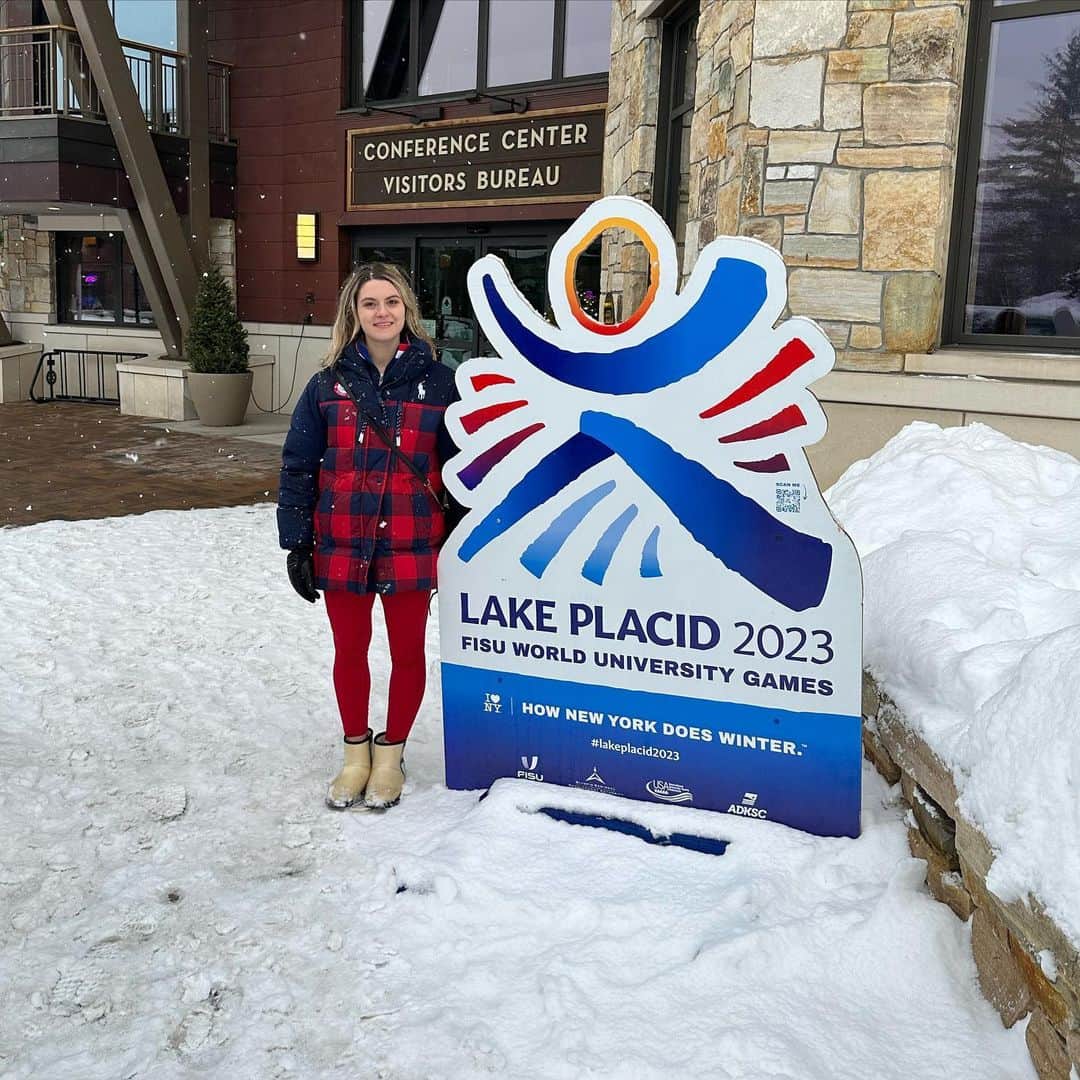 のインスタグラム：「The #LakePlacid2023 FISU World University Games are officially over, and I hope you enjoyed following them as much as I did! Congratulations to all the athletes for great performances and great moments! #lp23ambassador #fisugames #unisport @lakeplacid2023」