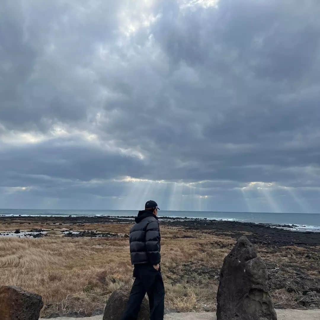 チュ・サンウクさんのインスタグラム写真 - (チュ・サンウクInstagram)「아름다운 제주💙」1月31日 19時42分 - uks0718_