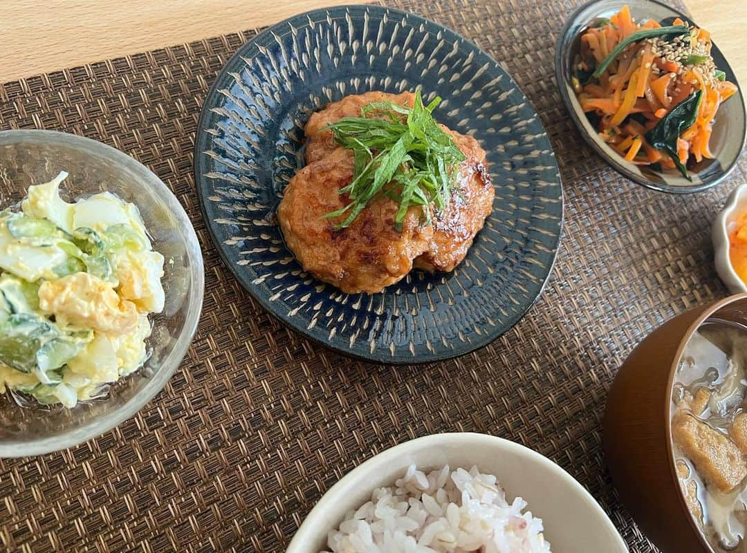 三津谷葉子さんのインスタグラム写真 - (三津谷葉子Instagram)「豆腐を入れたつくねです😋🍚」1月31日 14時05分 - yoko_mitsuya