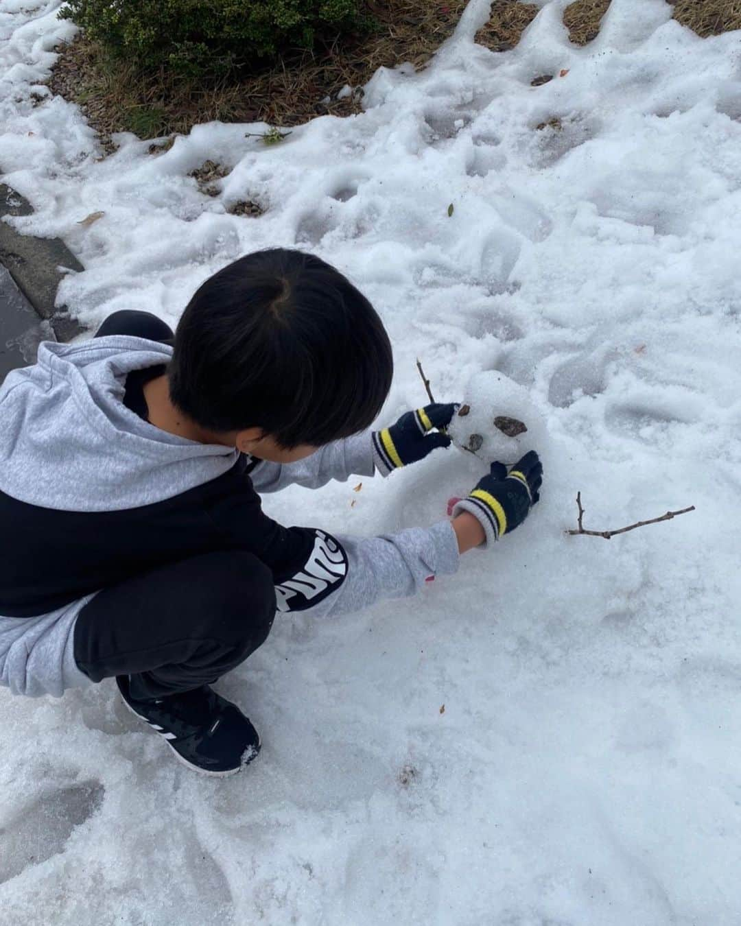 imagoso_kainoutaのインスタグラム：「⛄️ 雪はほとんど溶けて 雪だるまも残った雪で小さなものが作れる程度と なりました。  このまま穏やかなお天気が続くといいのですが、 じきにまた雪が降るのでしょうか…  お越しの際はこまめに天気予報、交通情報を確認し、 お気を付けてお越しくださいませ。   #いまご荘 #今子荘 #櫂の詩 #いまご荘櫂の詩 #香住旅館 #香住旅行 #兵庫旅館 #兵庫旅行 #ふたり旅 #女子旅 #大人旅 #かに旅行 #カニ旅行 #夕日百選 #絶景の宿 #香美町 #但馬 #松葉ガニ #松葉がに #雪 #冬」