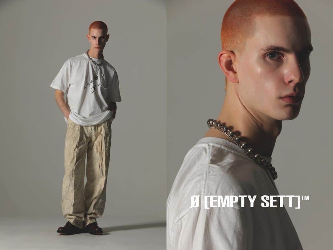 YESBØWY / ∅ [EMPTY SETT]™ Ø [EMPTY SETT]™ のインスタグラム：「Episode2.5 寝惚[DreamChaos]*  Photograph: ALIENS.28 ( @aliens.28 )  Shop.EmptySett.Com  #EmptySett #寝惚」