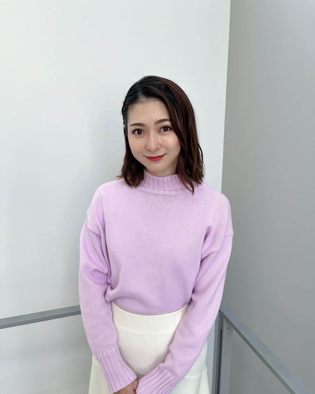 住田紗里のインスタグラム：「明日、グッド！モーニングはリニューアルします☀️ 明日からもよろしくお願いします✨  トップス VIS (@vis_jp)  スカート UNTITLED (@untitled_official.jp)  #グッドモーニング#衣装#vis#untitled#ピンク#テレビ朝日#テレ朝#テレビ朝日アナウンサー#アナウンサー#住田紗里」