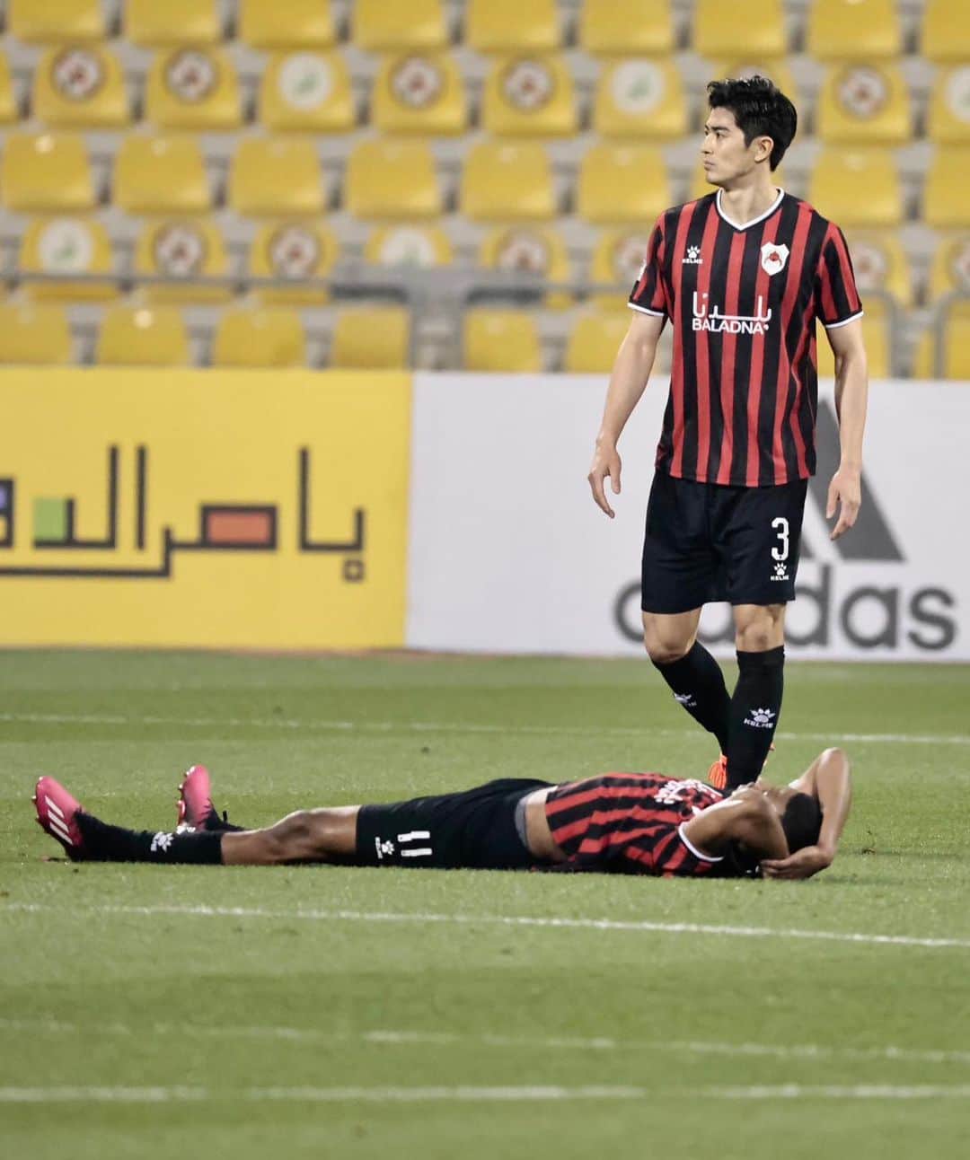谷口彰悟のインスタグラム：「WIN🔴⚫️  #shogotaniguchi  #alrayyansc  #QSL」