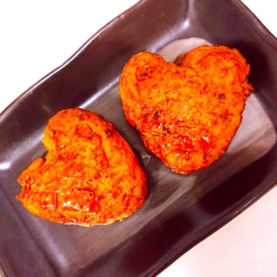 花原あんりのインスタグラム：「インスタを見てつくりたかった えのきたっぷりつくね♡ #花原あんり #つくね #えのき」
