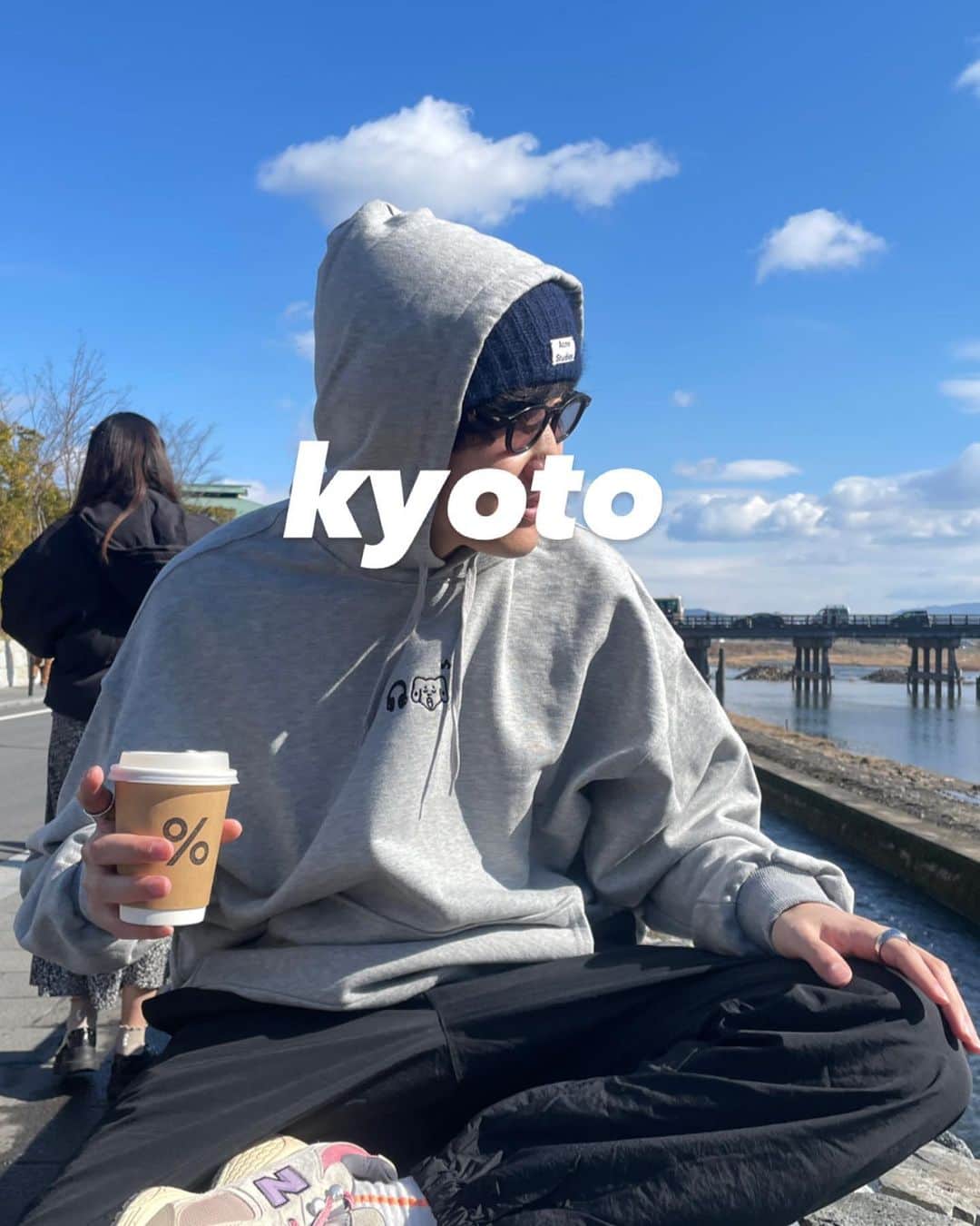 あべじゅんやのインスタグラム：「_ 久々の京都の思い出🫶🫶 ㅤㅤㅤㅤㅤㅤㅤㅤㅤㅤㅤㅤㅤ #kyoto#京都観光#京都カフェ #嵐山#嵐山カフェ #kaoyorinakami」