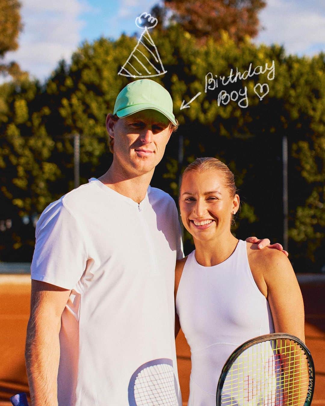 ダリア・ガブリロワのインスタグラム：「Happy birthday my love 🤍」