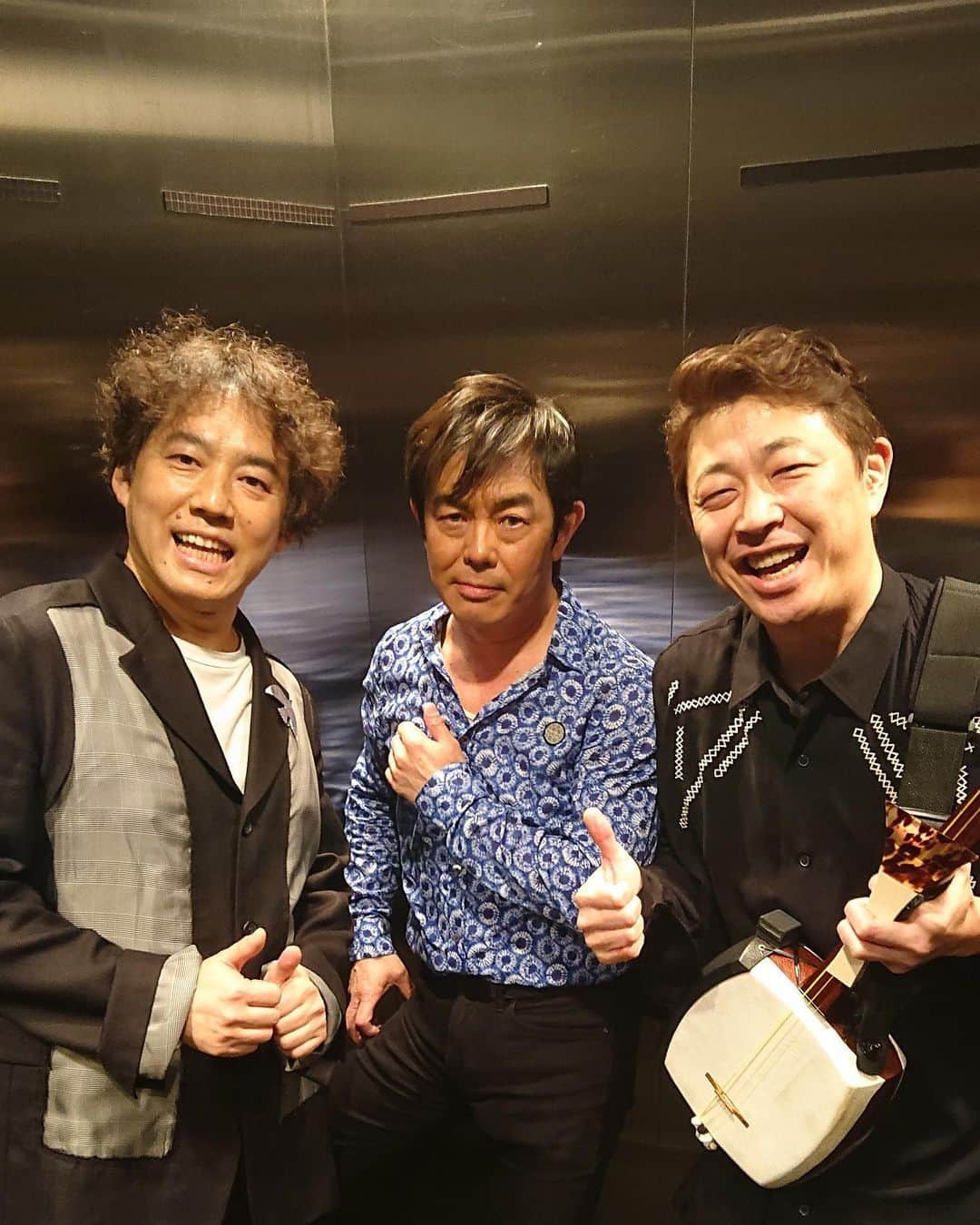 上妻宏光さんのインスタグラム写真 - (上妻宏光Instagram)「#osaka #宮沢和史 #塩谷哲」2月1日 18時12分 - agatsuma_official