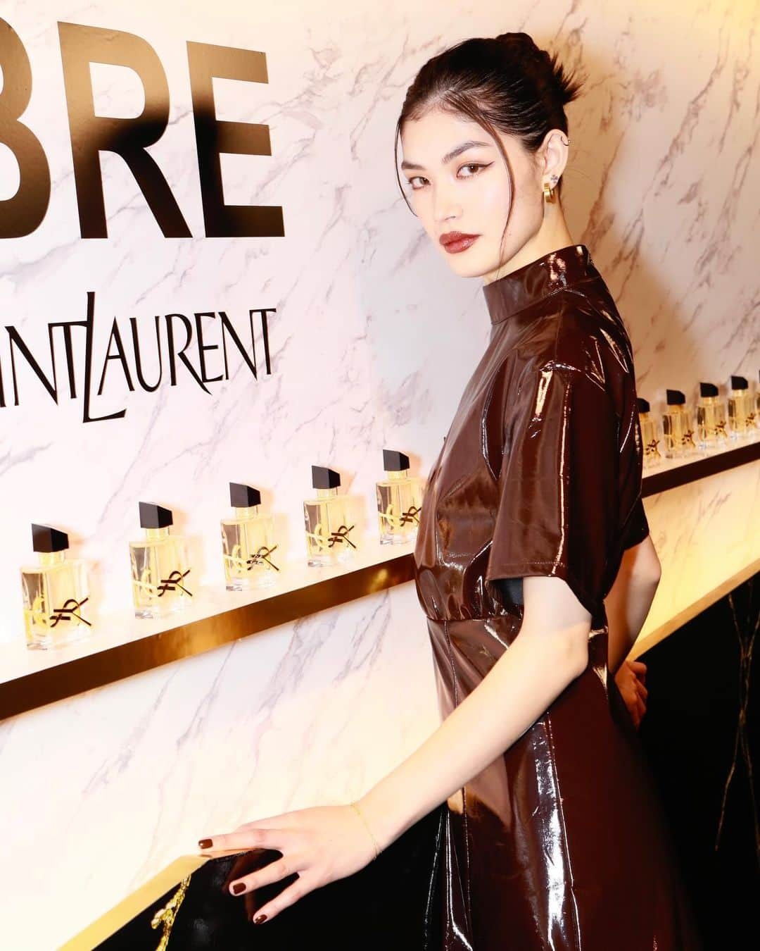 福士リナのインスタグラム：「YSL BEAUTY LIBRE POPUP EVENT　NON-STOP ４ DAYS　“I AM LIBRE” 🔥 YSLのアイコニックフレグランス フランス語で自由を意味するLIBREが 明日から4日間、MIYASHITA PARKにて ポップアップを開催中。   #YSLリブレ #YSLLIBRE」