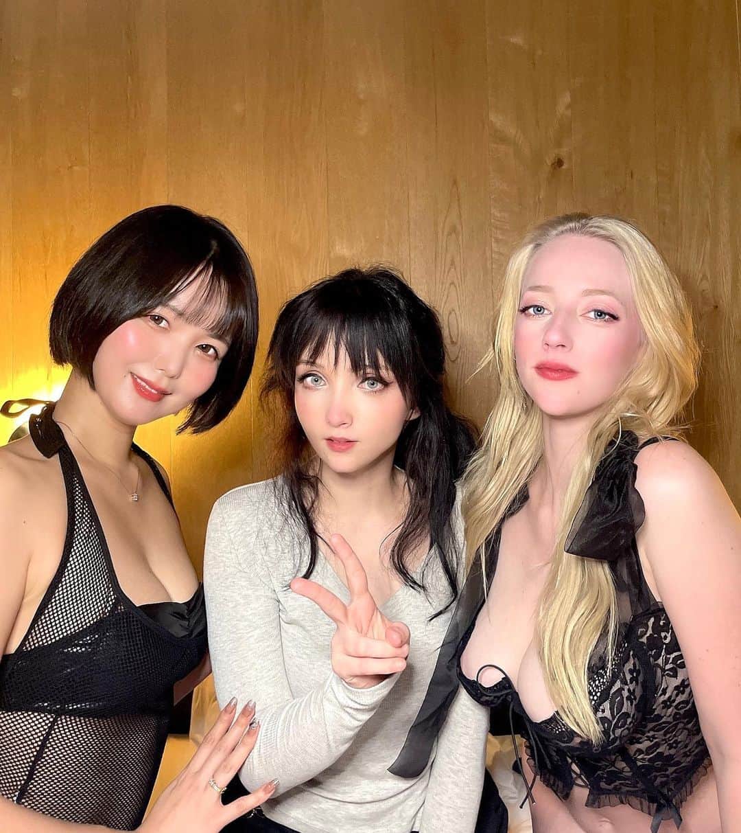 九条ねぎ あぴるのインスタグラム：「We did a collab shoot! It was fun💕」