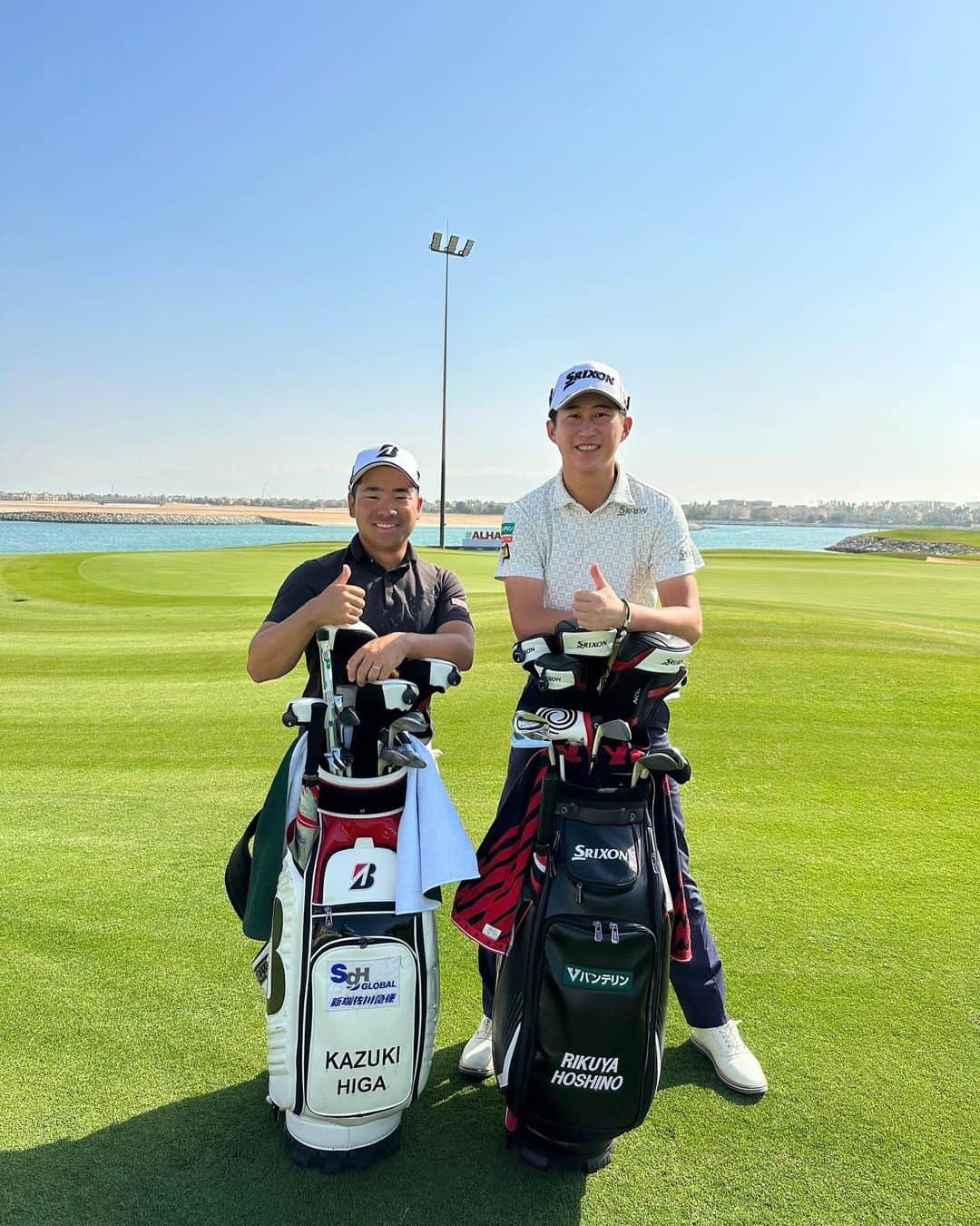 星野陸也のインスタグラム：「今年初戦はUAEアラブ首長国連邦 🇦🇪 DPワールドツアー⛳️🔥  #ヨーロピアンツアー #ドバイ #日本✈️→カタール✈️→サウジからのドバイ✈️」