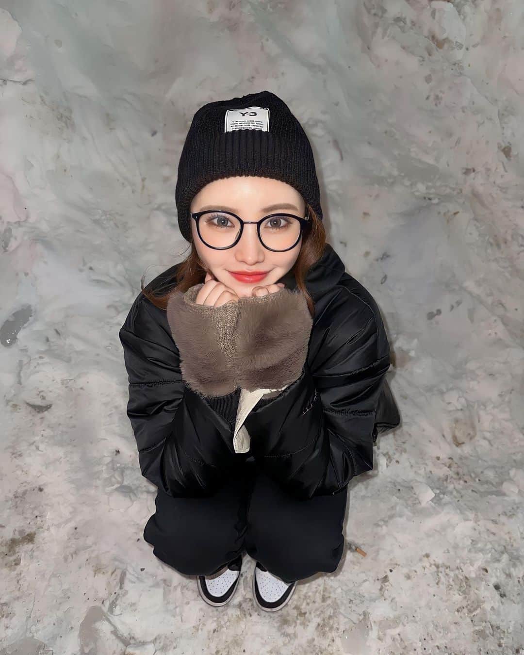 のインスタグラム：「☃️☃️☃️ とても寒かった！ でも楽しかった！ 北海道最高でした♡ またあったかくなったら行きたいな . .」