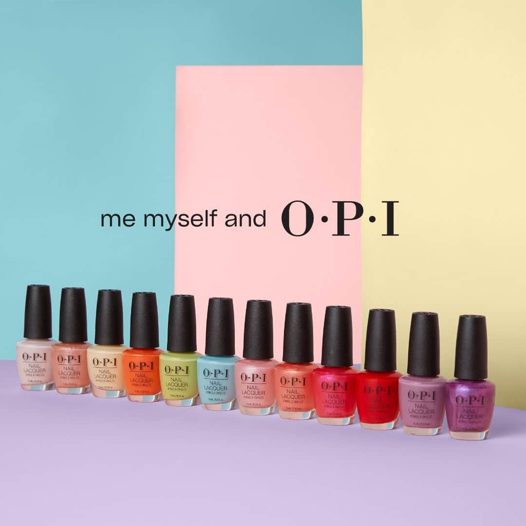 OPIさんのインスタグラム写真 - (OPIInstagram)「It’s time to be ur oh-so-fwd selfie. 💅 Meet #MeMyselfAndOPI, a colorverse of ♾ expression featuring 12 totally unfiltered brights and pastels. Swipe bright on shimmers and crèmes, and double tap fully-charged pastels. The world is @ your fingertips. Show us what hue got!  #OPI #OPIObsessed #Nails #Mani #NailPolish #Manicure #NailColor #PastelNails #PastelMani #LightPinkNails #LightPinkMani」2月2日 8時57分 - opi