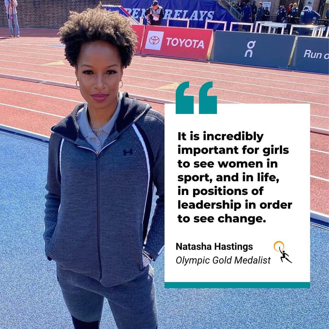 ナターシャ・ヘイスティングスのインスタグラム：「Happy National Girls & Women in Sports Day! AFH is beyond proud to work with so many women across sport, all of whom are inspiring the next generation of athletes. 💪  Tag a woman athlete who’s inspired you in the comments! ⬇️ #ngwsd」