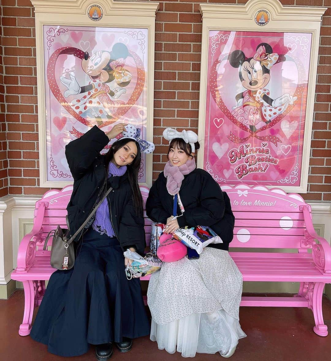 Lunaのインスタグラム：「こう見えてディズニー結構行ってます👸🏰💗  #disney  #minniebestiesbash」