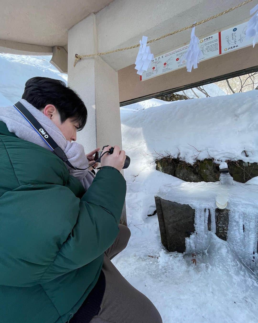 西片圭佑さんのインスタグラム写真 - (西片圭佑Instagram)「初奥社⛩☃️ #戸隠神社  #パワーもらった気がする」2月2日 11時02分 - keisuke_nishikata