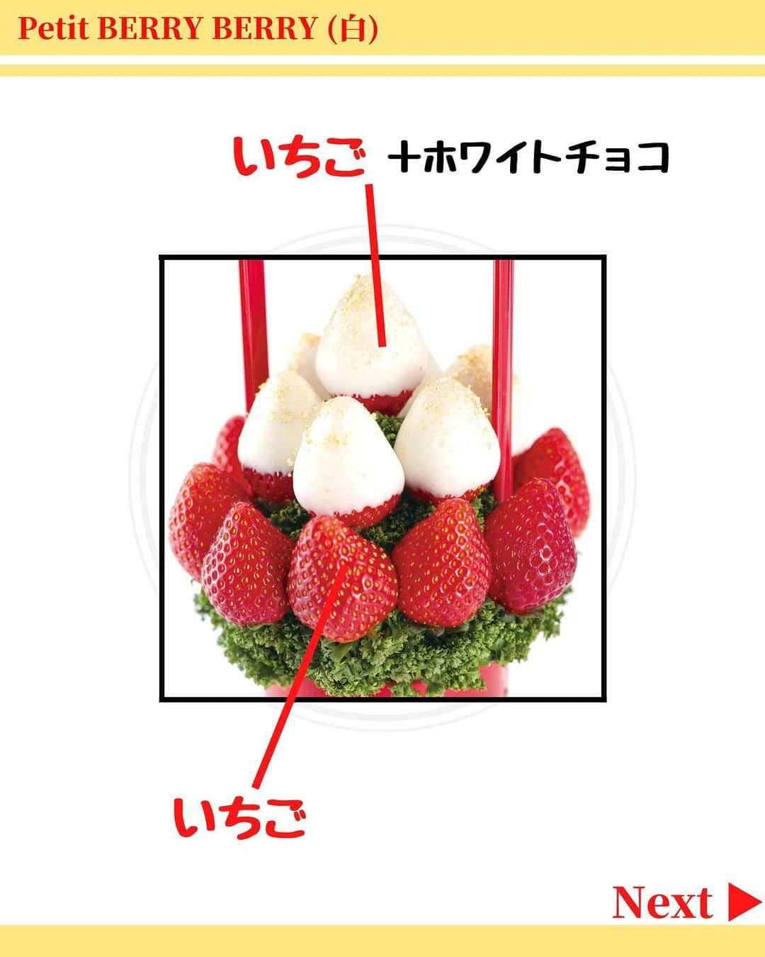 Fruit-bouquets.comさんのインスタグラム写真 - (Fruit-bouquets.comInstagram)「【冬季限定】Petit Berry Berry (白) 白と赤のコントラストが美しいフルーツブーケ💐  ホワイトチョコレートとイチゴのシンプルで洗練された見た目と味わいをご堪能ください🍓  #フルーツブーケ #フルーツギフト #フルーツケーキ  #誕生日プレゼント #バレンタイン #バレンタインデー  #お取り寄せスイーツ #お取り寄せグルメ  #いちご #いちごスイーツ #いちごケーキ #いちごパフェ  #フルーツパフェ #インスタ映えスイーツ  #スイーツ好きな人と繋がりたい  #バレンタインチョコ #バレンタインスイーツ  #バレンタイン限定 #バレンタインチョコレート  #バレンタインケーキ #スイーツ #スイーツ女子  .」2月2日 19時05分 - fruitbouquet.japan