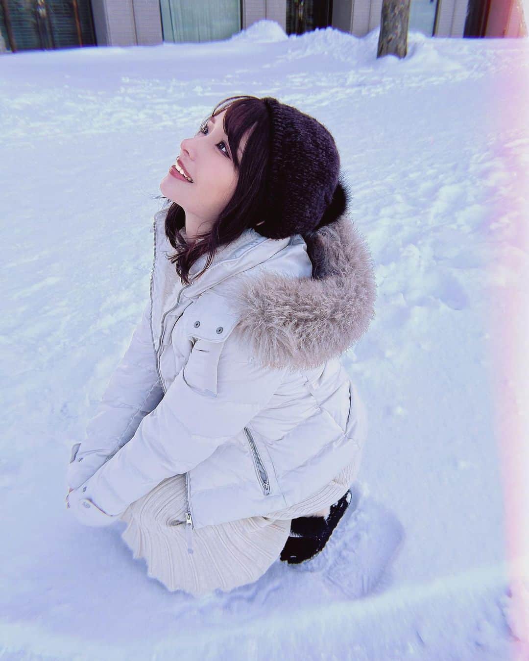 伊藤舞雪さんのインスタグラム写真 - (伊藤舞雪Instagram)「雪と舞雪⛄️」2月2日 12時25分 - myk__gram