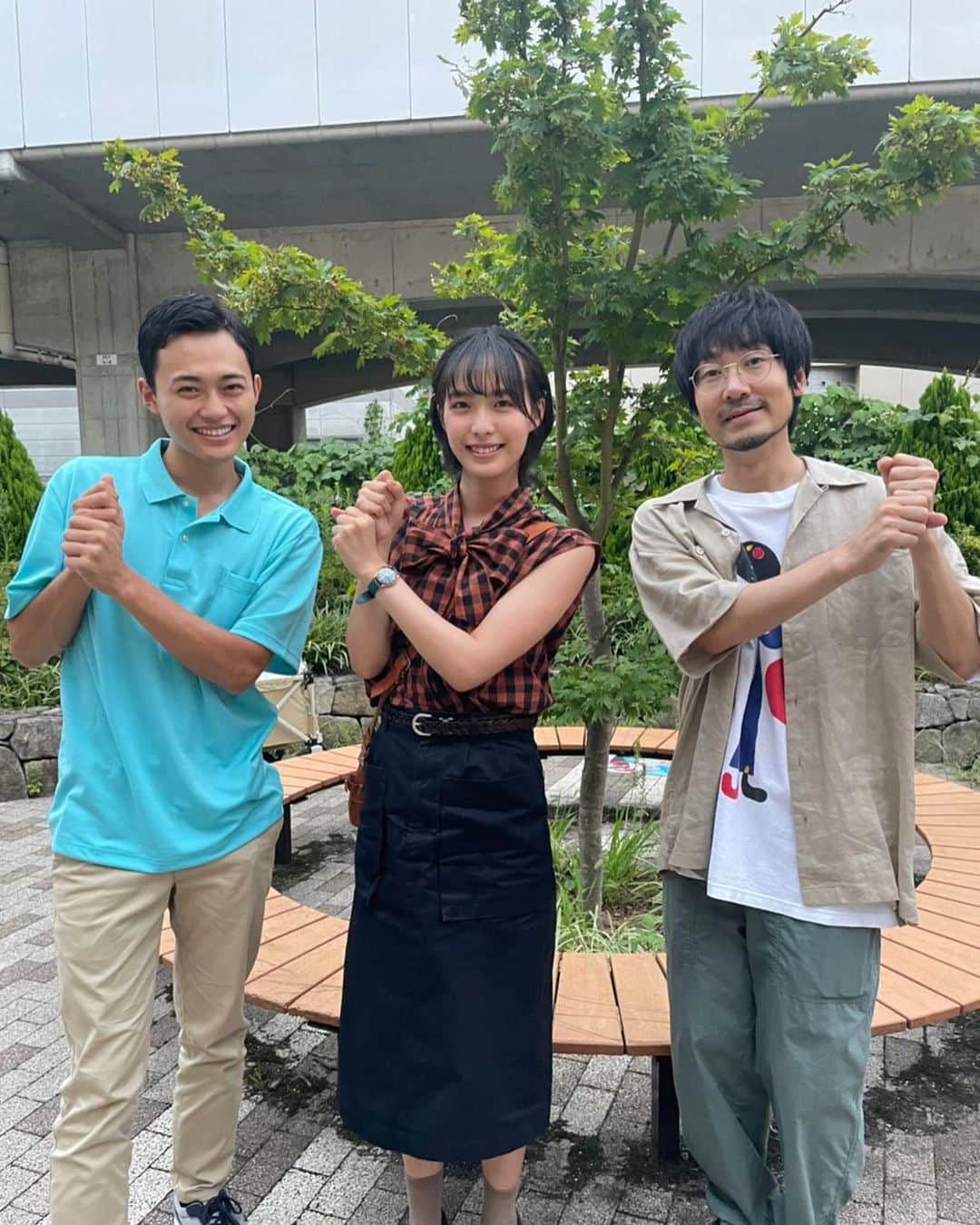 のインスタグラム：「LINE VISION ドラマメイカーズ　 #改札で止まっちゃったら  第10話配信されました！！  今週からバッティングセンターを飛び出し、メガネ屋の店員さんを探しに街へ出ていきます！  ぜひご覧くださーい！  #駒井蓮 さん #gag福井 さん #中山翔貴  #lineドラマ」