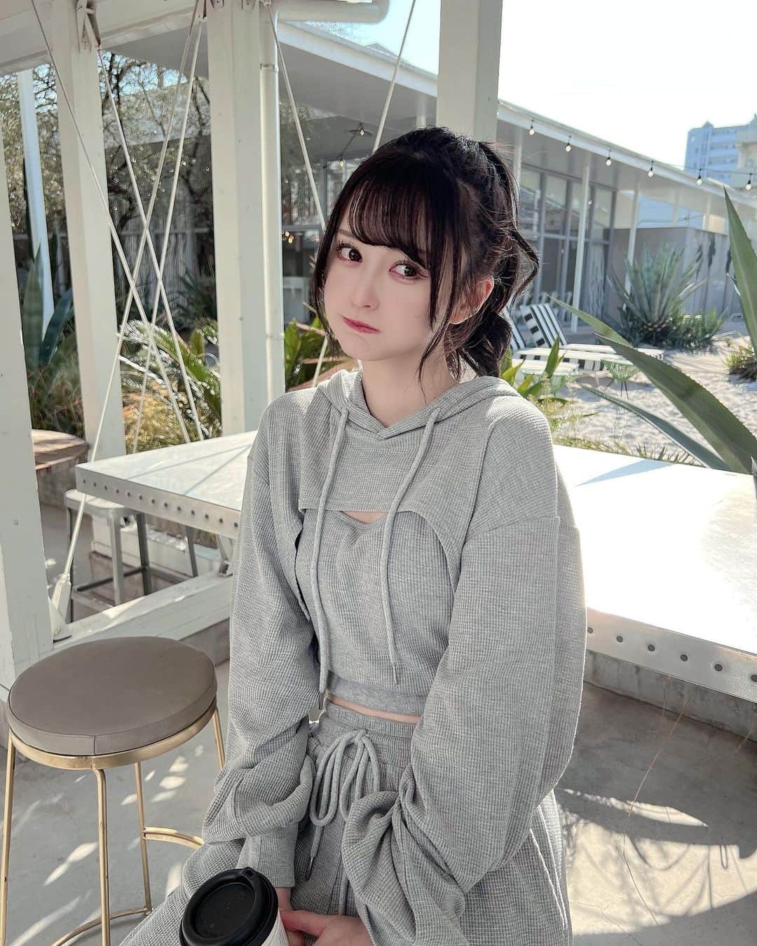 山本望叶のインスタグラム：「#cherimi のモデルをさせて頂きました💗✨」