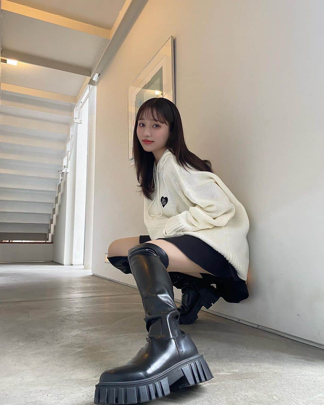 栗原紗英さんのインスタグラム写真 - (栗原紗英Instagram)「🖤」2月2日 20時08分 - hkt48_saekurihara
