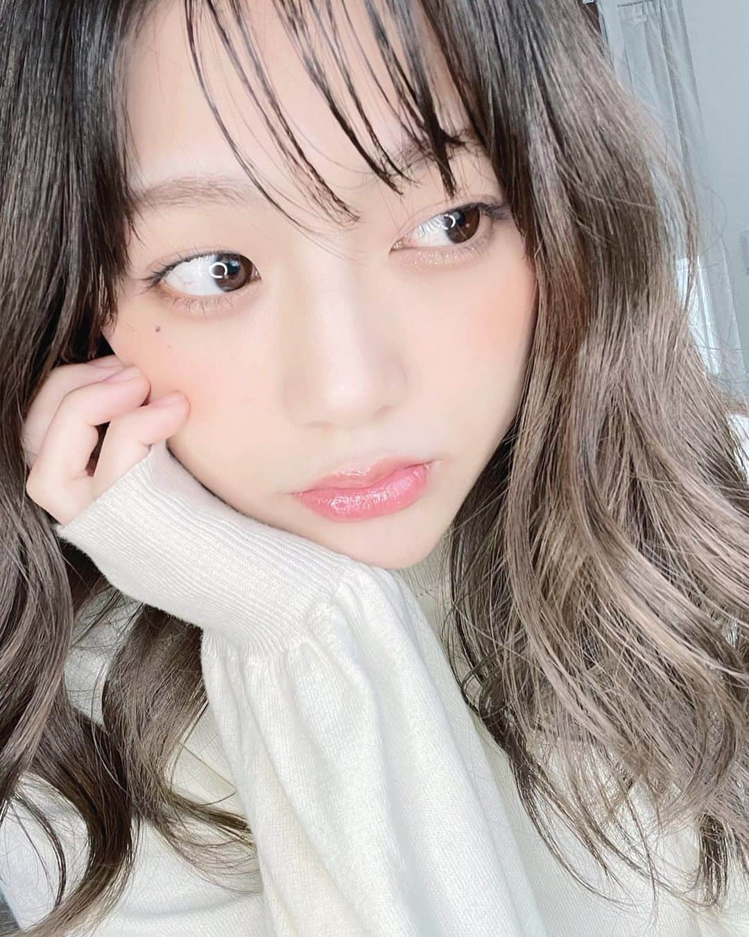 田谷菜々子のインスタグラム：「🐰❄️💗」