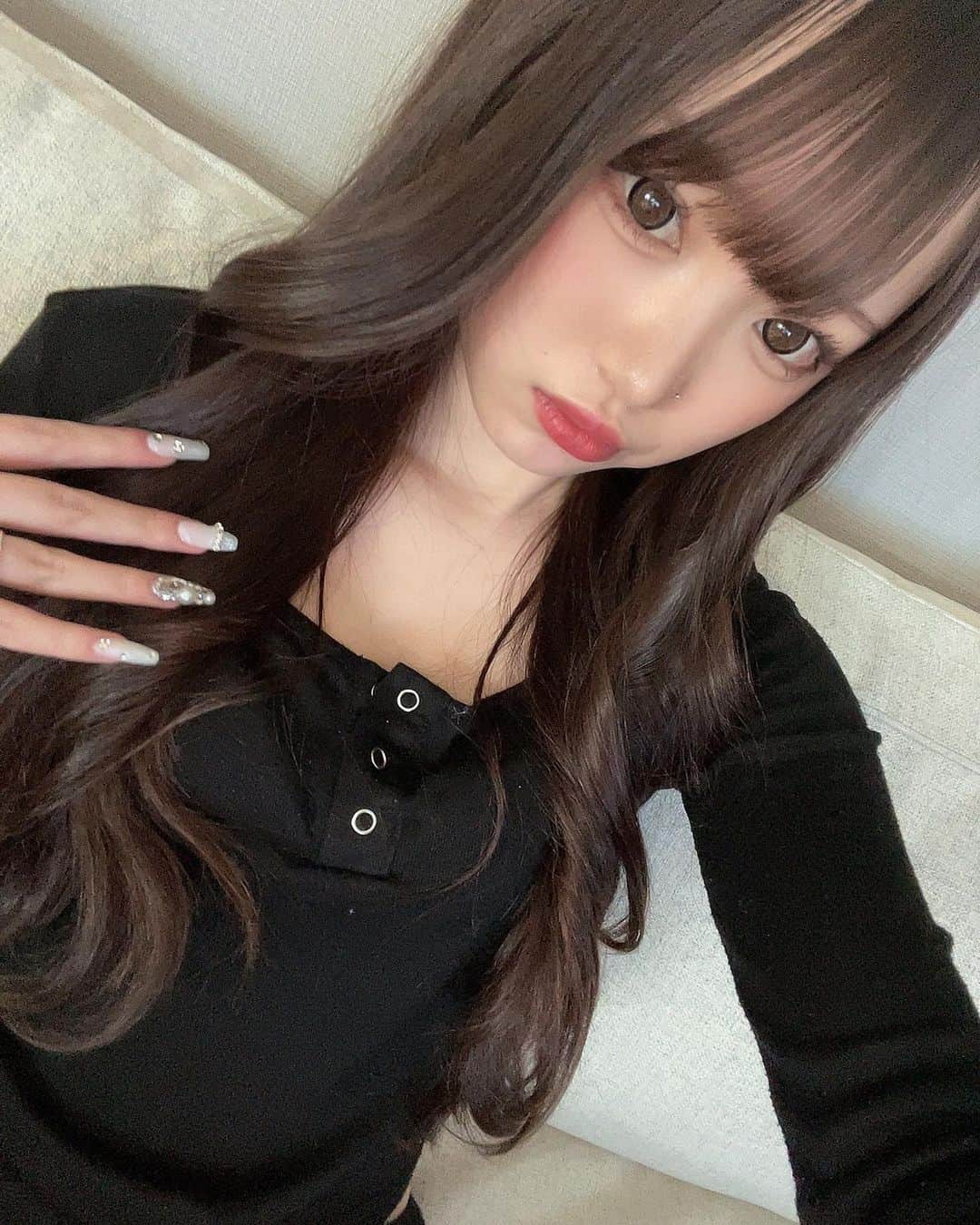 平野夢来（ゆぴぴ）のインスタグラム：「久しぶりの自撮りです＾＾」