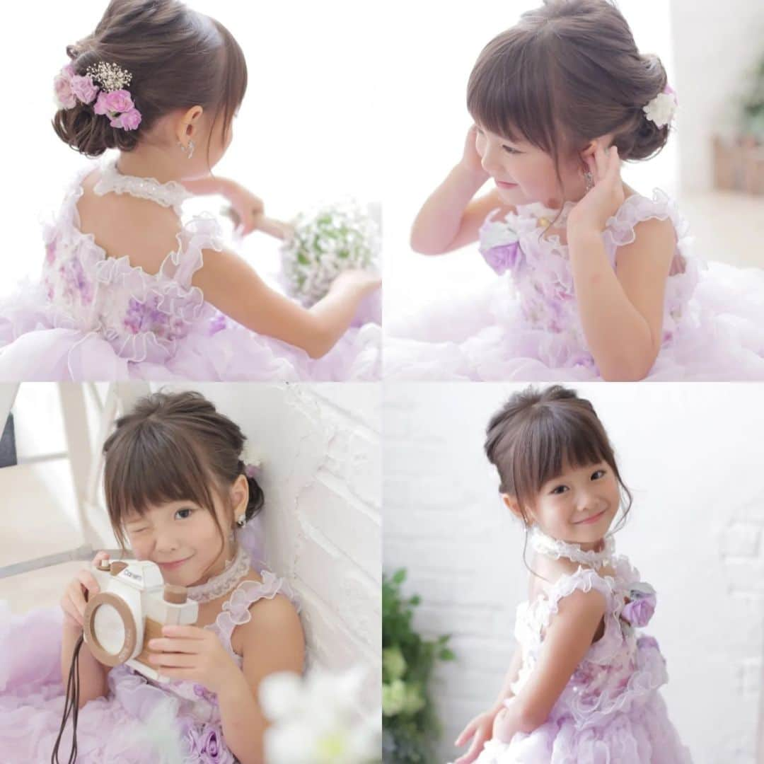 ひなのインスタグラム：「👗.*⁡ ⁡ひな5歳の時👧🏼⁡ ⁡淡い紫のドレス⁡可愛かったなあ💜 ̖́-‬⁡ ⁡この頃から見ていただいてる方も沢山⁡ ⁡いるので懐かしいを共有ˊᵕˋ♡⁡ ⁡.⁡ ⁡TGCオーディション2023の投票 本当にありがとうございました🥹💕⁡⁡ 投票結果が⁡グランプリの審査基準の指標になります✨ ⁡毎日投票してくださった方もたくさんいて⁡ ⁡本当に感謝の気持ちでいっぱいです🙏´-⁡ ファイナルまで⁡残り2日、⁡ ⁡最後まで頑張りますので⁡ ⁡ひなの応援よろしくお願いします👧🏼💓⁡⁡ ⁡.⁡⁡ "⁡ファイナルが終わったら⁡ ⁡大好きなマカロンの食べ放題に行きたい！"⁡ ⁡それが今のひなの気持ちです🥹⁡ ⁡マカロン食べ放題のお店、、、あるかな🤣⁡⁡ ⁡.⁡  #TGCA23 ⁡ ⁡ #tgc⁡ ⁡ #ドレス⁡ ⁡ #東京ガールズコレクション」