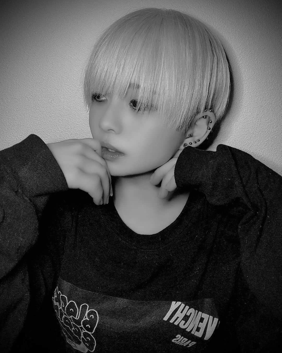 小山星奈さんのインスタグラム写真 - (小山星奈Instagram)「「白黒」」2月3日 23時34分 - sena_pimms