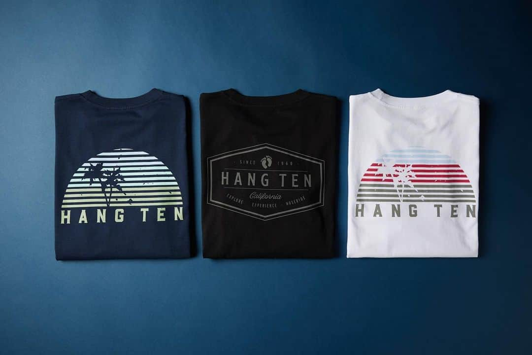 ハンテンさんのインスタグラム写真 - (ハンテンInstagram)「Made to fit comfortably for everyday wear. New tees are in, featuring fresh graphics in long and short-sleeve styles.  Tap the link in bio to shop.   #HangTen #FollowTheFeet」2月4日 2時22分 - hangtenusa