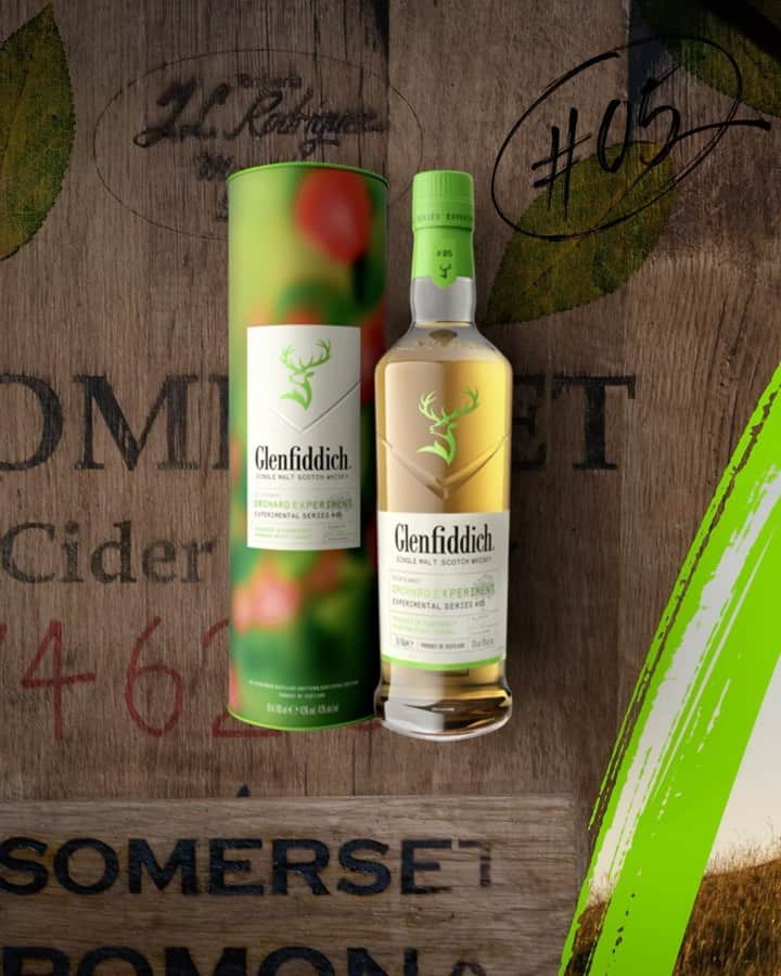 Glenfiddichのインスタグラム：「The Orchard Experiment is a celebration of an unexpected pairing.  Inspired by a Somerset orchard. Ripened in a Scottish valley.  Tap link in bio to find out more.  Skilfully crafted. Enjoy responsibly.  #Glenfiddich #OrchardExperiment #singlemalt #whisky」