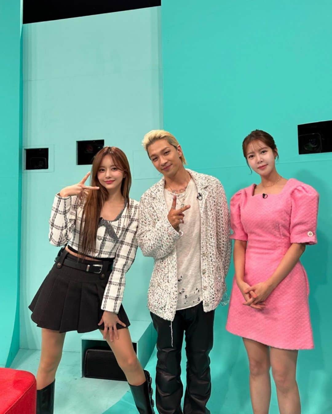 ハン・ボルムのインスタグラム：「#태양 님👍🏻 오늘밤 전참시」