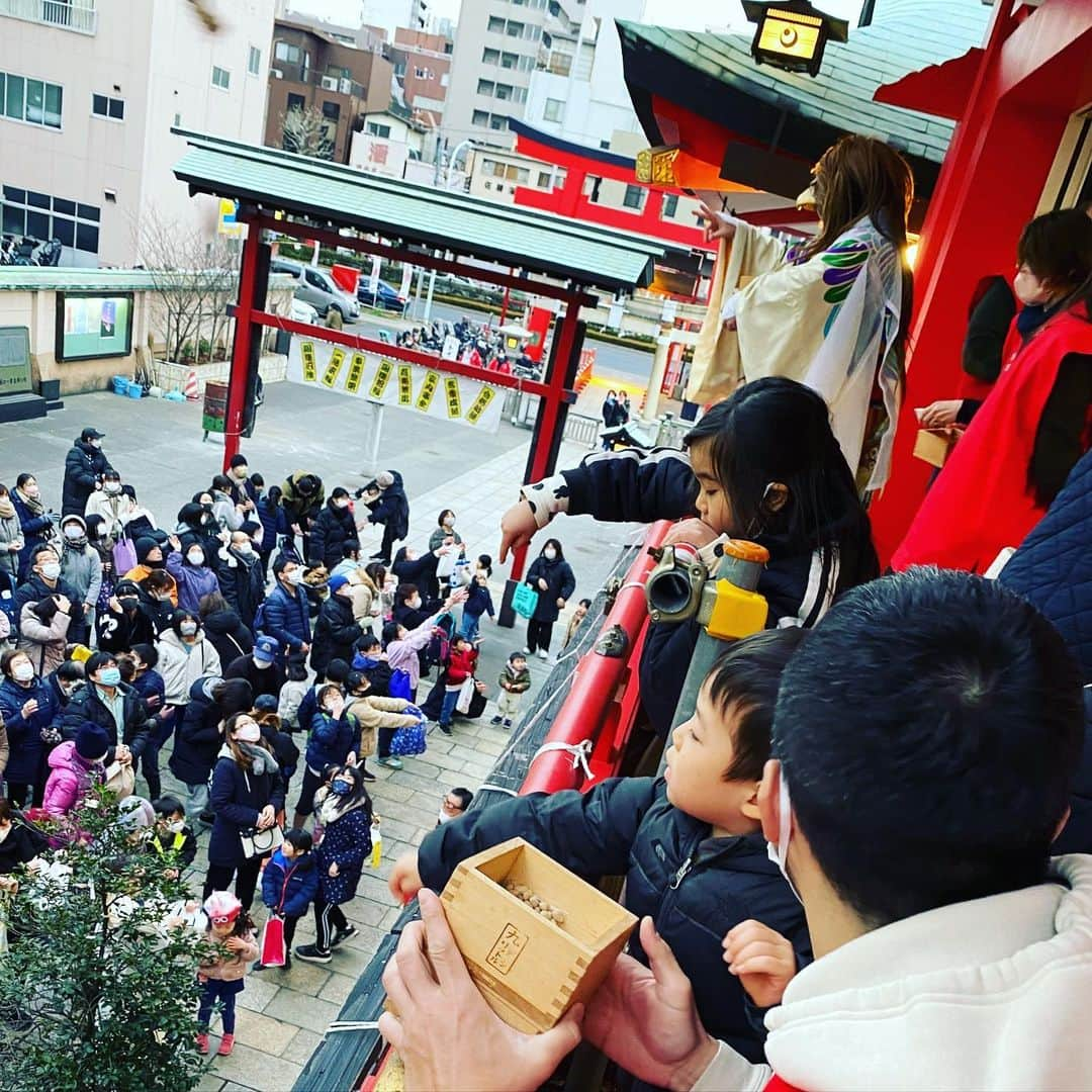 上原誠のインスタグラム：「毎年恒例の節分👹  僕と関わる全ての人達へ  鬼は外 福は内  #節分」