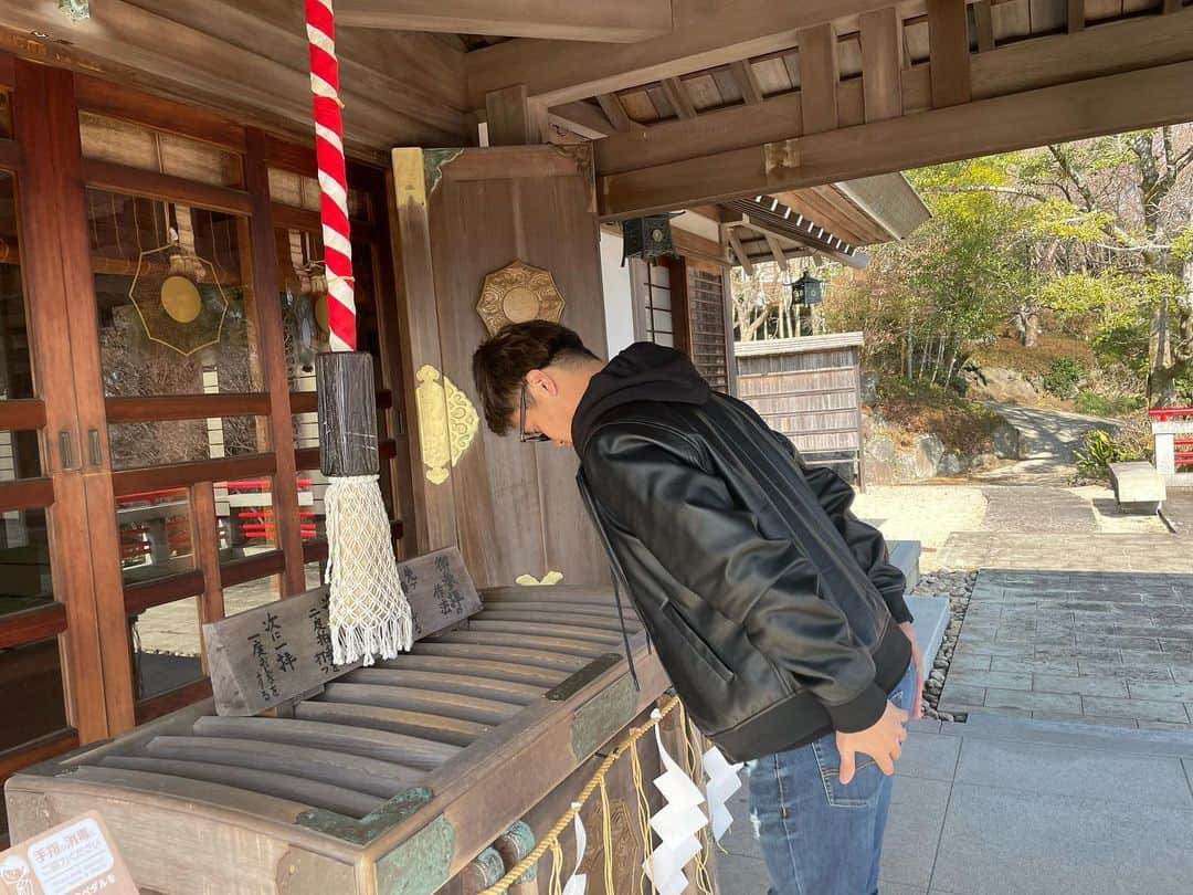 平沼翔太さんのインスタグラム写真 - (平沼翔太Instagram)「⛩🙏🔥💪⚾️  #キャンプ #2023 #球春到来」2月4日 20時44分 - hiranumashota