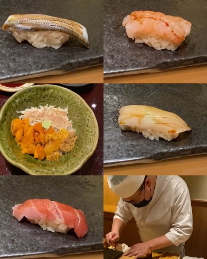 西本莉美のインスタグラム：「鮨🍣」