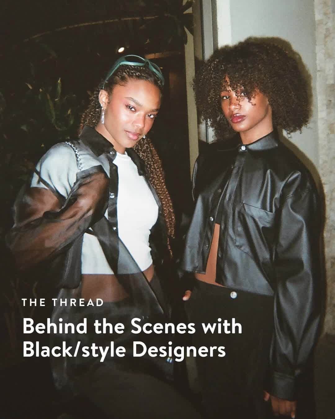 Nordstromのインスタグラム：「Black/style@Nordstrom has arrived, a celebration of Black fashion and design full of pieces we can't wait to wear and live alongside. In our first behind-the-scenes installment on The Thread, we're highlighting six of the shop's founders and the pics they styled and shot with disposable cameras from @manual_nyc, a photography company offering film, cameras and photo development by mail. Tap the link in bio to see what the world looks like from their points of view.」