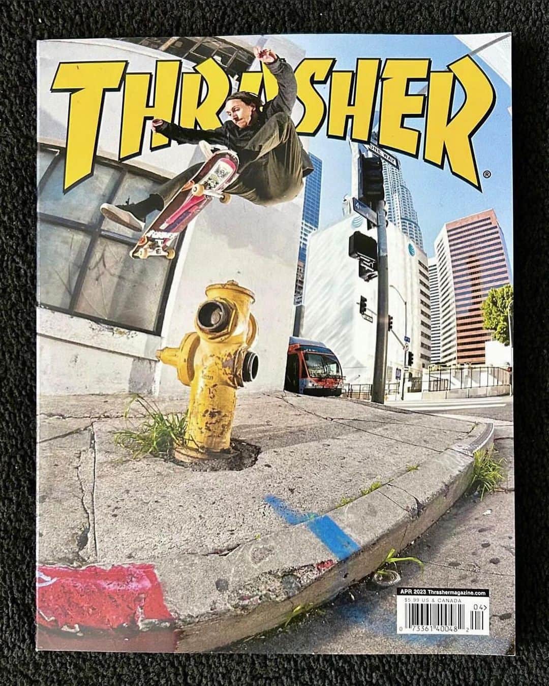 オースティン・ジレットのインスタグラム：「Getting a thrasher cover was a dream of mine since I was a little shrimp and want to thank @thrashermag  @pivot_to_fakher @burnout @sml_aaron and @alex_papke for shooting it. The story to get this would exhaust you, so I’ll save it for another time.」