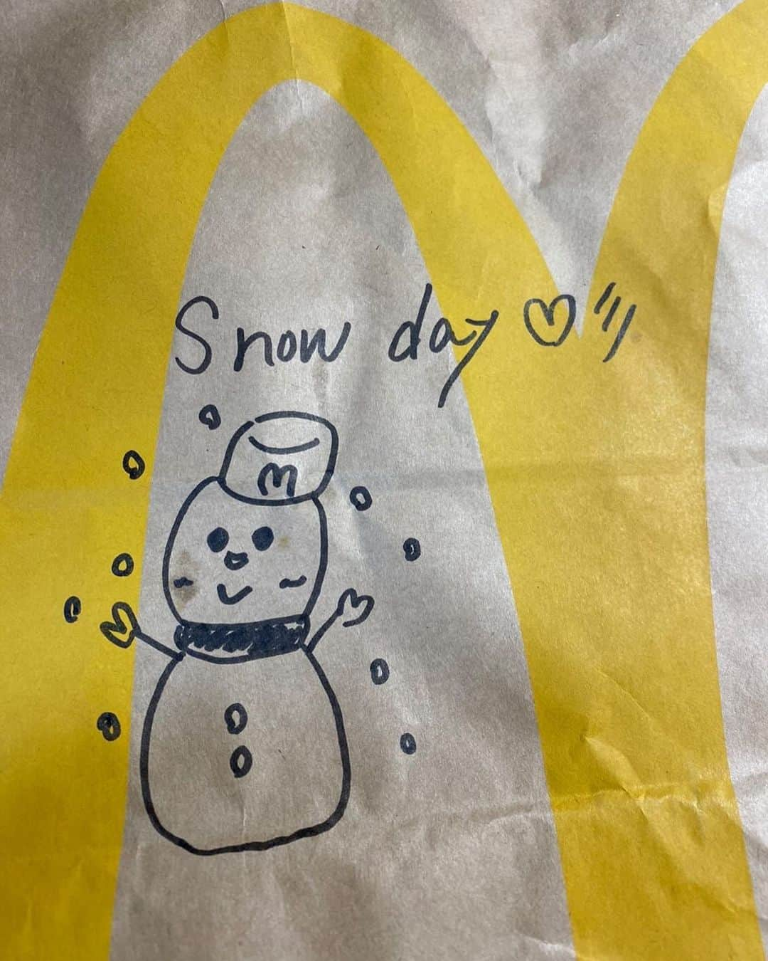 佐野玲於のインスタグラム：「⛄️  @mcdonalds  @mcdonaldsjapan   #mcdonalds  #smile #マクドナルド #マクドナルドスマイル」