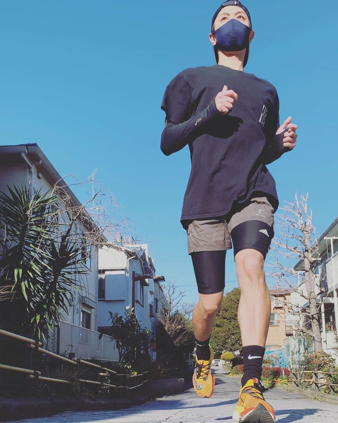 結城洋平さんのインスタグラム写真 - (結城洋平Instagram)「備走録 January/1月 Total 121.584km 75.99mi 寒い日もあったけど、だんだん身体が暖かくなっていくのが楽しかったな。  #run #nike #tetonbros #yuukikikaku」2月7日 0時01分 - yuukiyohey