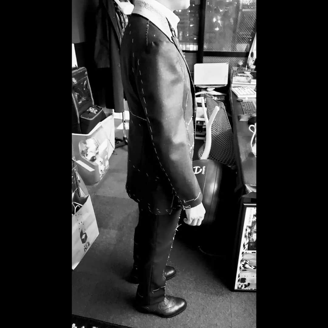 信國太志のインスタグラム：「2nd fitting for Mr.Z.」