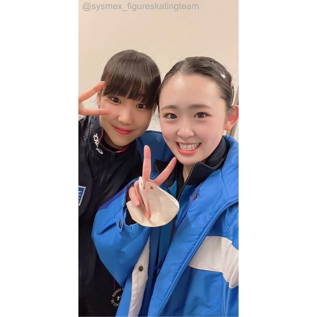 三原舞依＆坂本花織さんのインスタグラム写真 - (三原舞依＆坂本花織Instagram)「⁡ ⁡ 三原舞依選手からメッセージが届きました💌 ⁡ ****** ⁡ こんにちは 投稿が大変遅くなりごめんなさい 国体無事終了致しました。 現地でバナーを振ってくださった皆様、 八戸に応援を飛ばしてくださった皆様 本当にありがとうございます✨ ⁡ チーム兵庫の一員として 国体に出場することができてとても嬉しいです！ 引退スケーターさんの演技に感動して 全力で応援したり写真を撮れたり幸せでした🥹💐 今回初めて前髪が凍ることを知りました(10枚目左下) ⁡ 次の試合に向けて体調を整えて練習頑張ります これからもお身体にお気をつけてお過ごしください 三原舞依 ⁡ 9枚目: 今までで1番綺麗に撮れた富士山 もし良かったら待ち受けに☺️笑 ⁡ #maimihara #三原舞依 #figureskating #figureskater  #sysmex_figureskatingteam」2月6日 16時35分 - sysmex_figureskatingteam