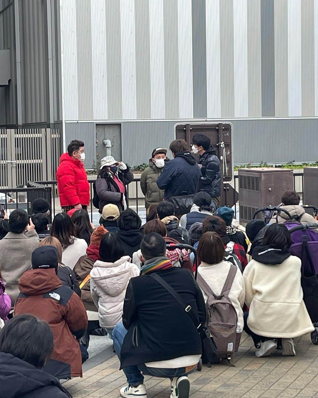 渡辺大さんのインスタグラム写真 - (渡辺大Instagram)「福岡県に来たのなら、ここに行かねば！ということで冷泉公園でのゴリパラアミダ🤩日程もすごく近かったので見学することが出来ました！ゴリさん、パラ部のお二人、トミさんと🤳ハードキッズとして応援し続けます！」2月6日 17時16分 - dai_watanabe0801
