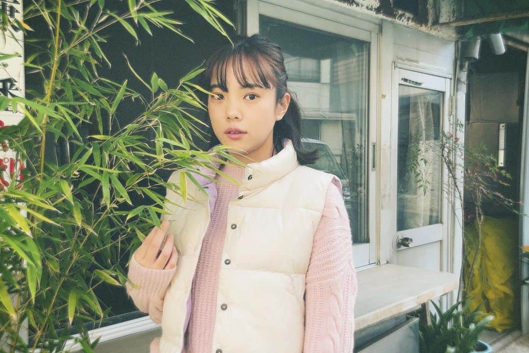 中山来未のインスタグラム：「都内をたくさん歩いた日📸 ちょっと春っぽくて気持ちよかったー！」