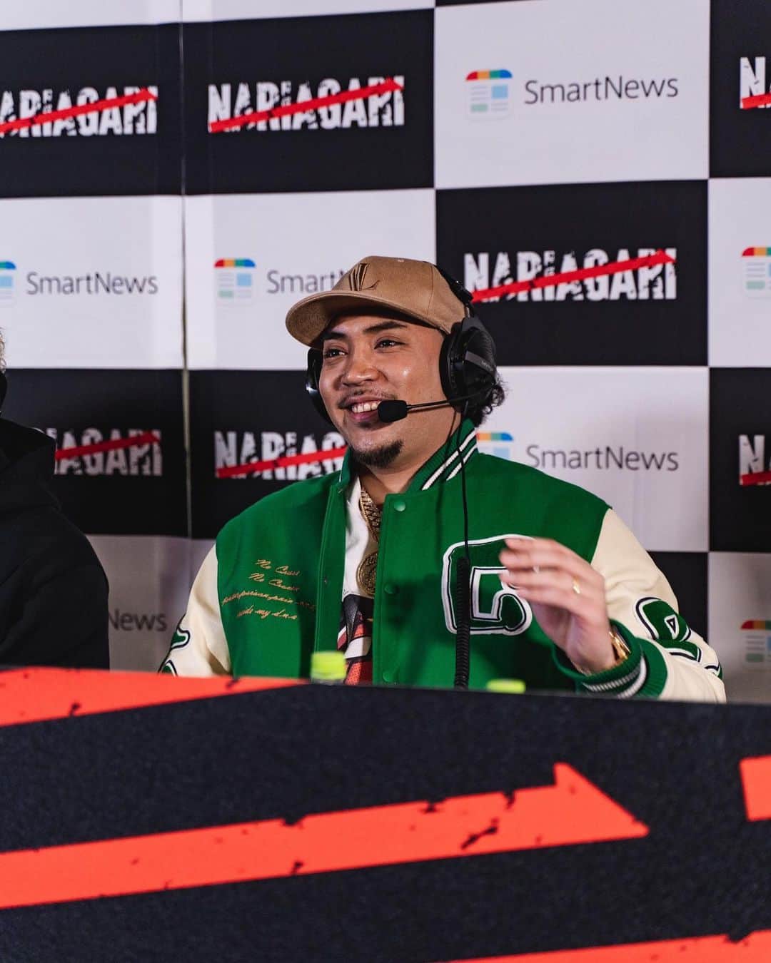 MC TYSONのインスタグラム：「解説とLIVEで参加させていただきました✊🏽💙🔥NARIAGARI @nariagari.official」