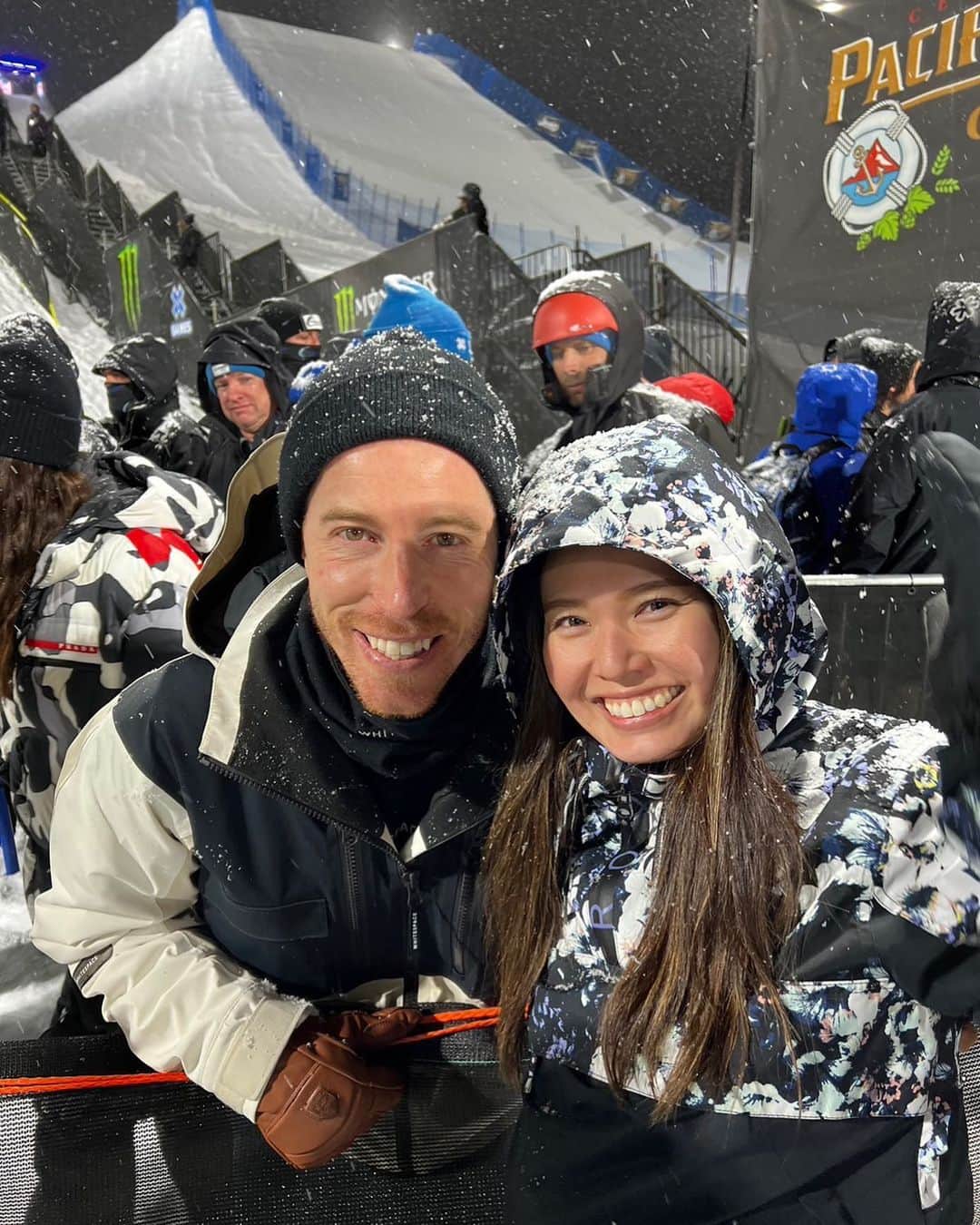 松本遥奈のインスタグラム：「Memory ② Long time no see! @shaunwhite 💙 @xgames」