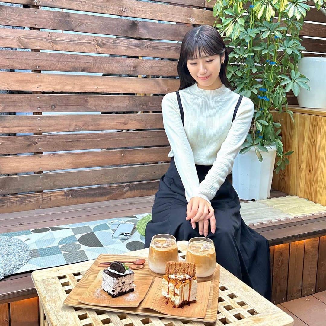 藤田奈那さんのインスタグラム写真 - (藤田奈那Instagram)「＊ ずっと会いたかった友達と 美味しいごはんを食べてかわいいカフェでお茶して たくさん充電できた幸せな日☕️💗」2月6日 20時24分 - fujitanana_official
