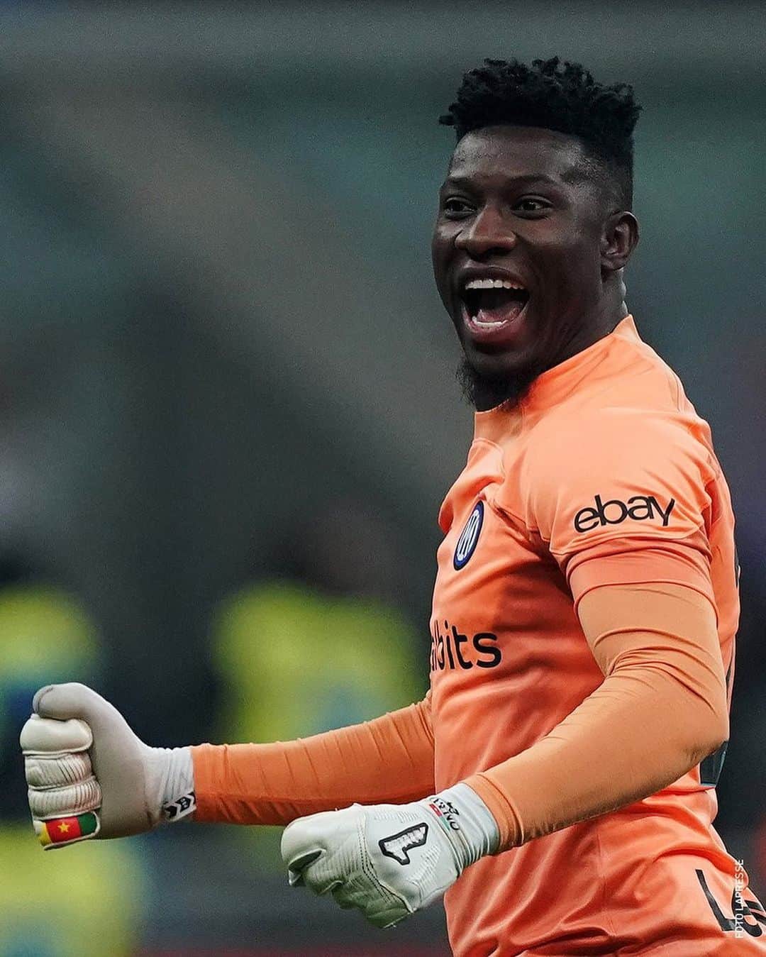 アンドレ・オナナのインスタグラム：「Nei momenti importanti questa squadra risponde sempre. Abbiamo combattuto, sofferto e vinto insieme. Rimaniamo concentrati sul nostro percorso. Avanti @Inter! ⚫🔵🦁 #forzainter」