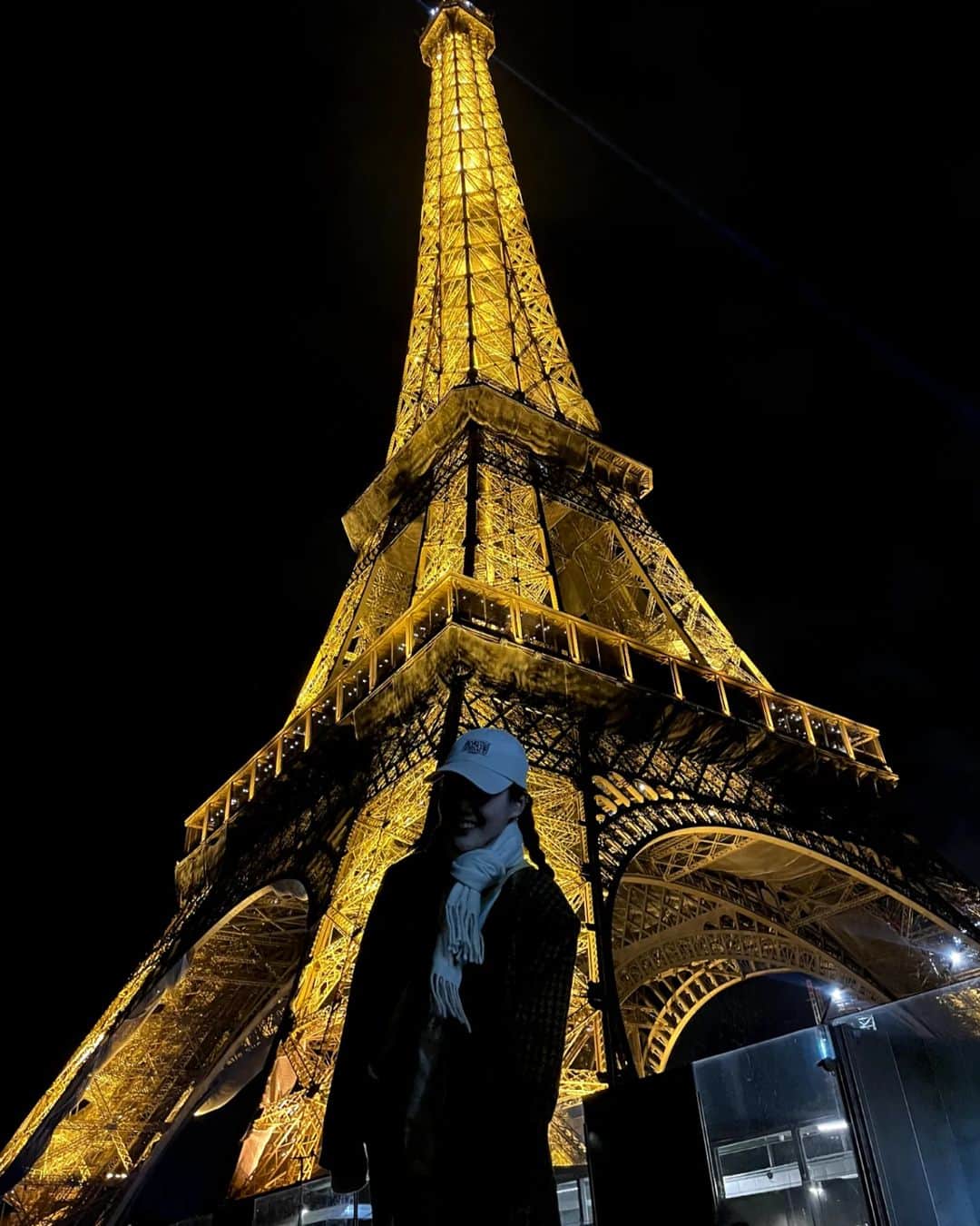 ヒョジョンさんのインスタグラム写真 - (ヒョジョンInstagram)「Eiffel Tower🍷🌟🎶🍝」2月6日 21時32分 - candyz_hyojung